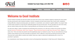 Desktop Screenshot of excelinstitute.com